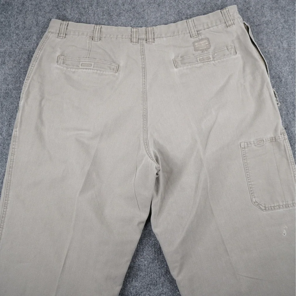 Columbia‎ Utility Pants Mens 42x30 Tan Khaki Gorpcore Carpenter Workwear